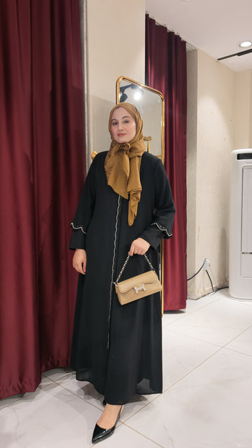 İncili taşlı Ferace